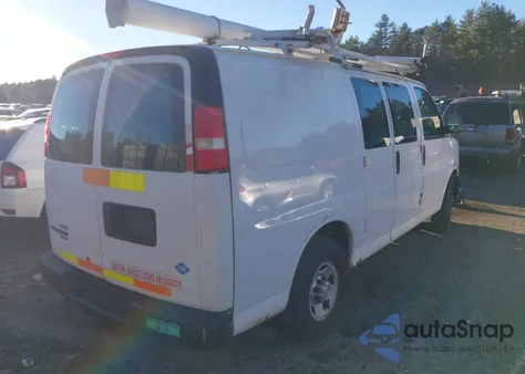 2012 Chevrolet Express 2500 Work Van from USA, damaged, VIN 1GCWGFCB9C1123283